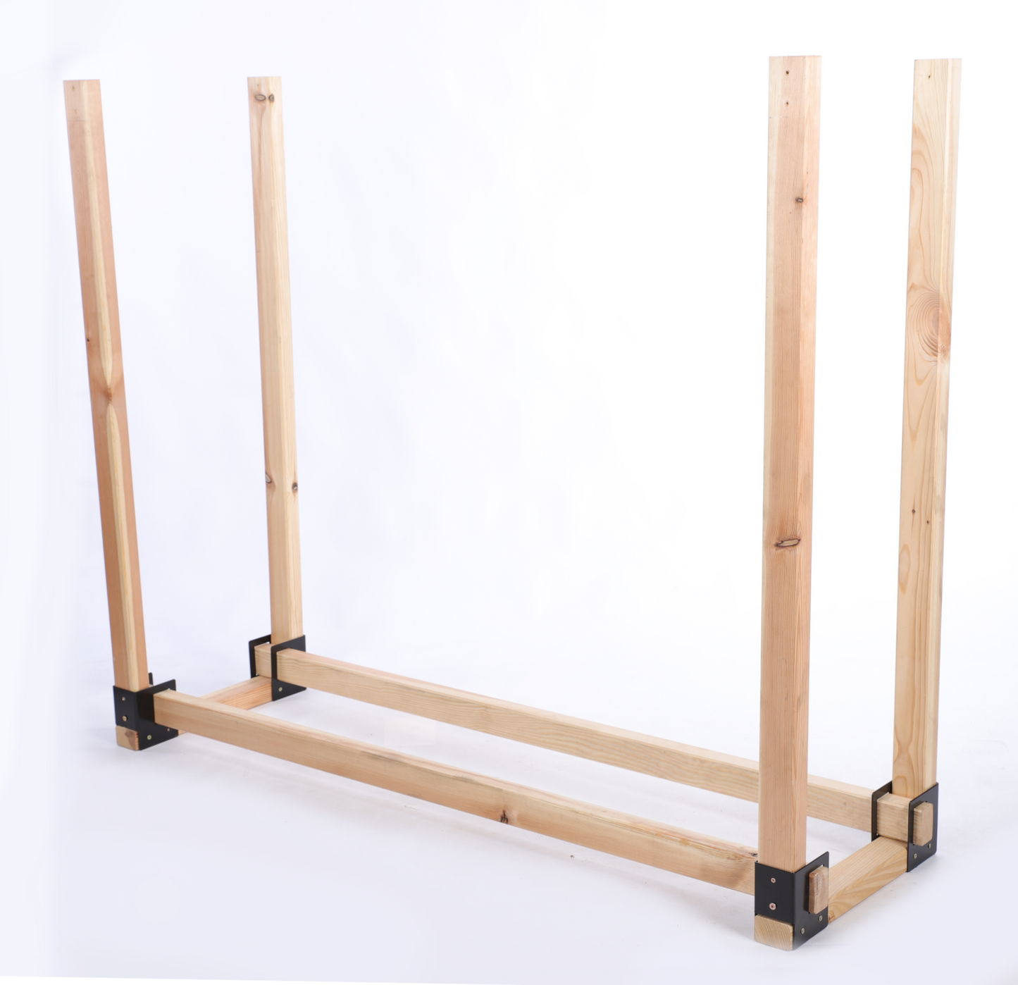 Drewutnia – stojak na drewno kominkowe, wys. 150 cm (standardowa)