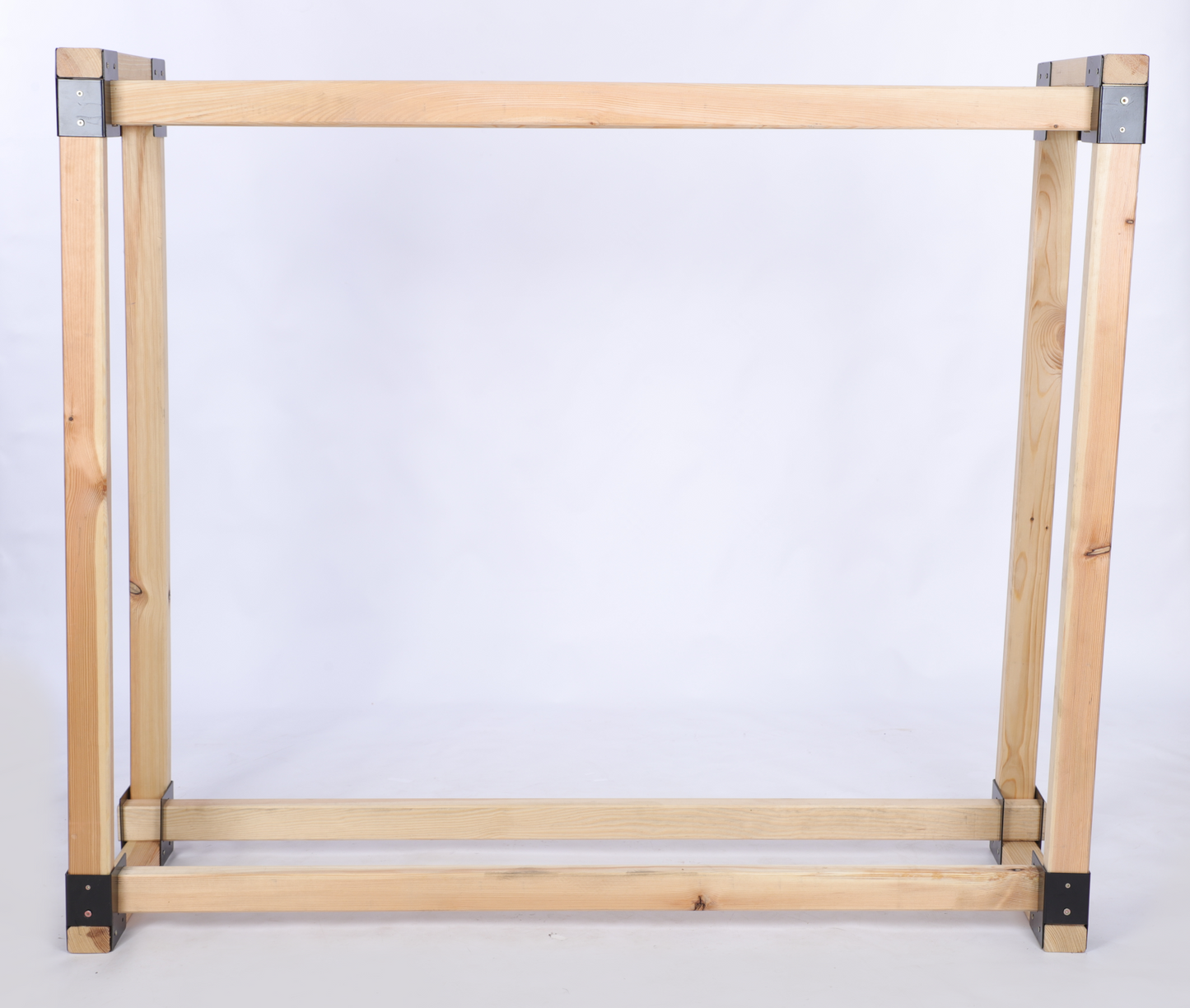 Drewutnia – stojak na drewno kominkowe, wys. 124 cm (wzmocniona)