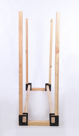 Drewutnia – stojak na drewno kominkowe, wys. 120 cm (standardowa)