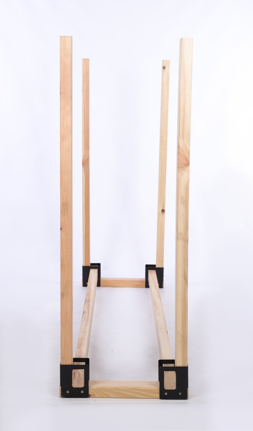 Drewutnia – stojak na drewno kominkowe, wys. 120 cm (standardowa)