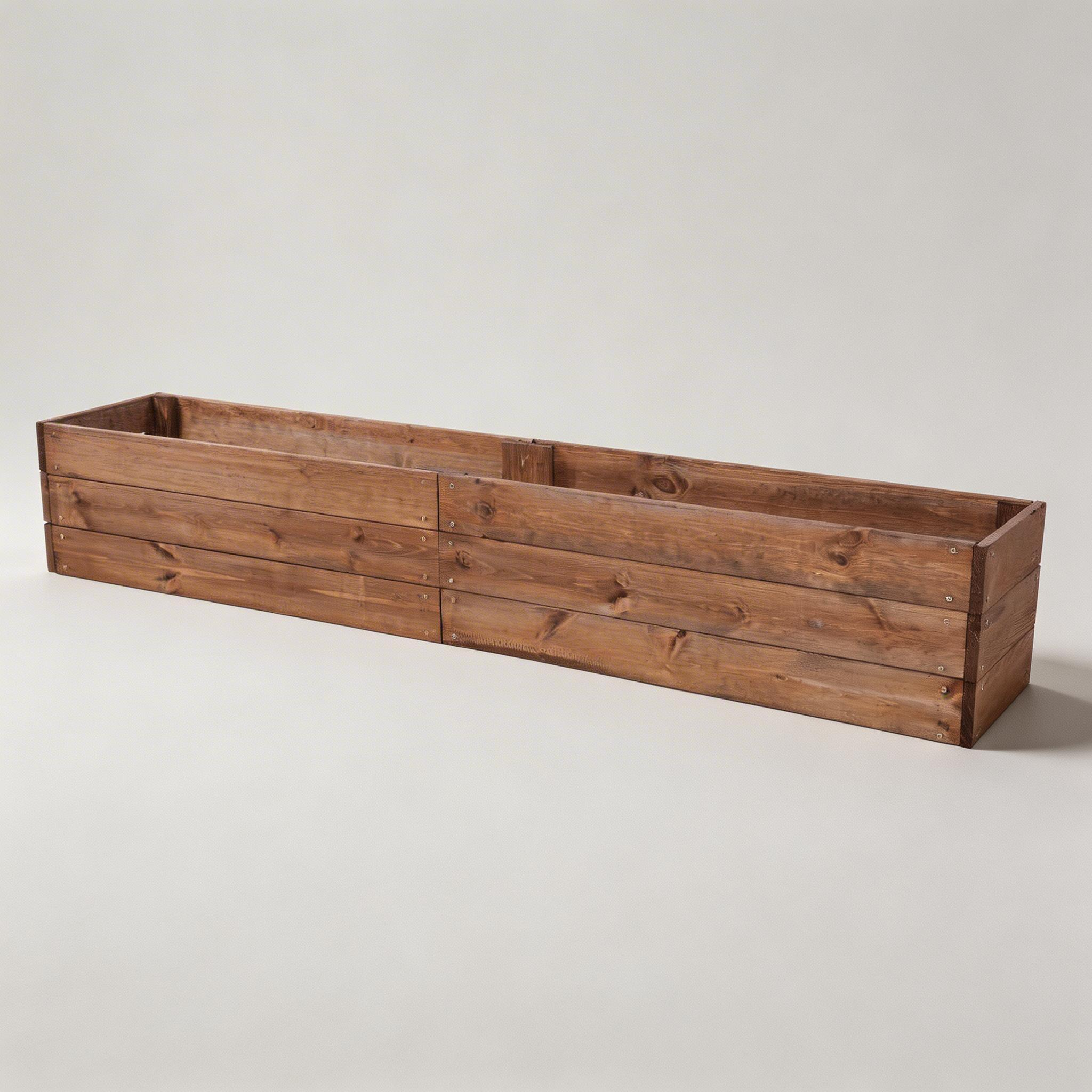 Grządka drewniana 203×30 cm