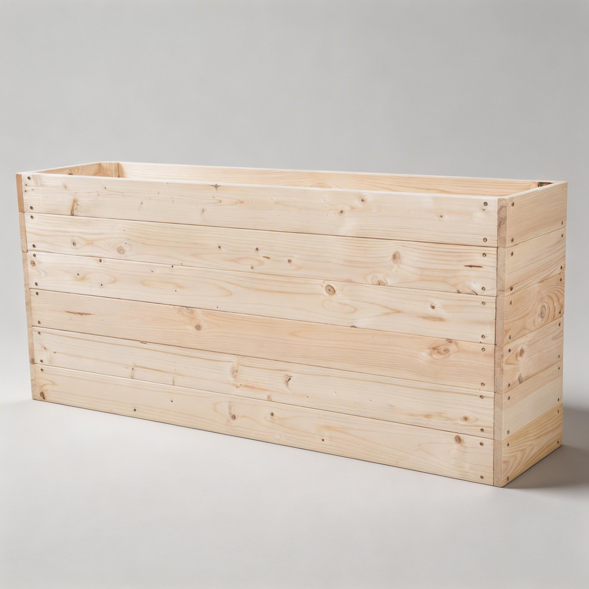 Grządka drewniana 120×30 cm