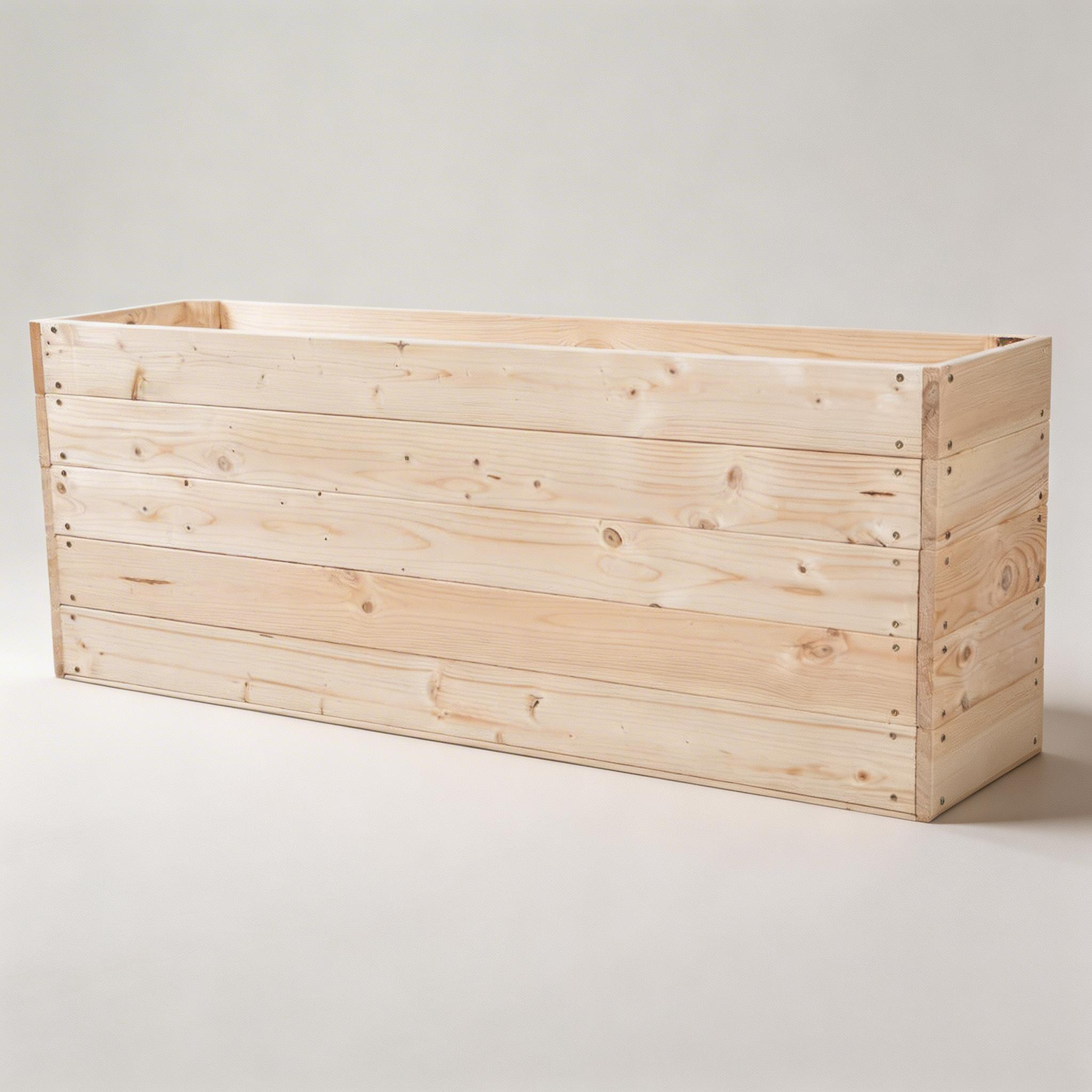 Grządka drewniana 120×30 cm