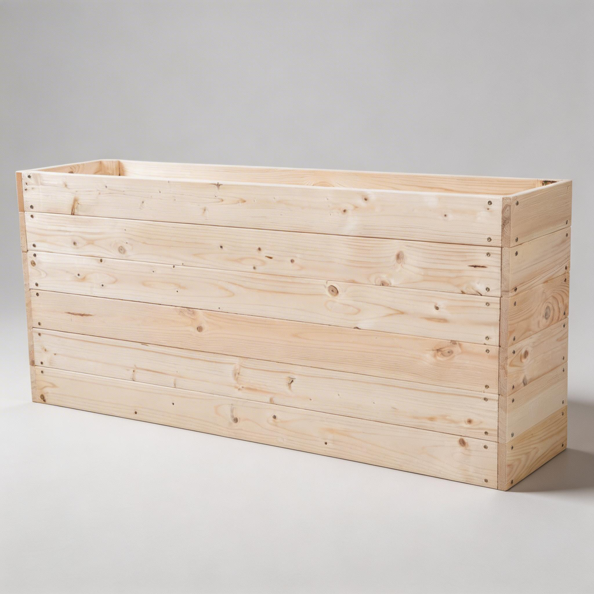 Grządka drewniana 120×30 cm