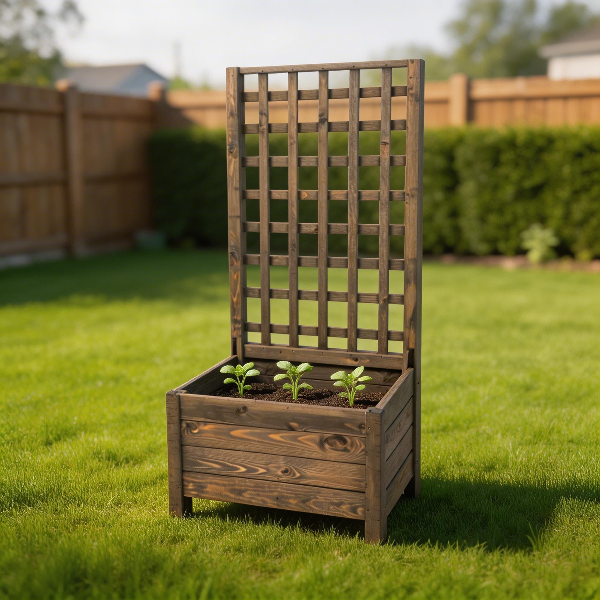 Pergola drewniana 116×60×40 cm