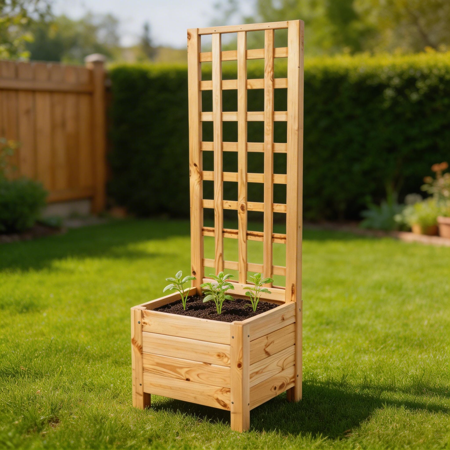Pergola drewniana 116×40×40 cm