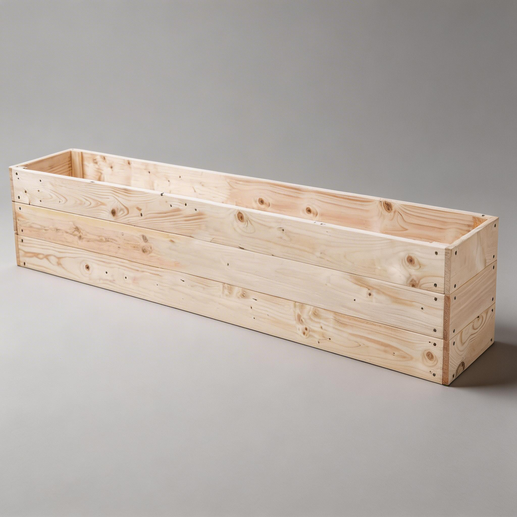 Grządka drewniana 120×30 cm